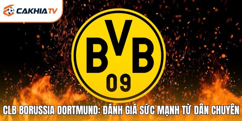 CLB Borussia Dortmund: Đánh Giá Sức Mạnh Từ Dân Chuyên